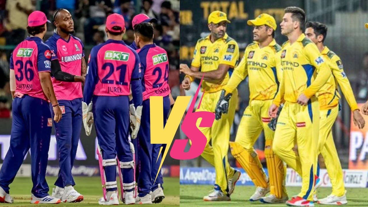 Rajasthan Royals vs Chennai Super Kings match scorecard