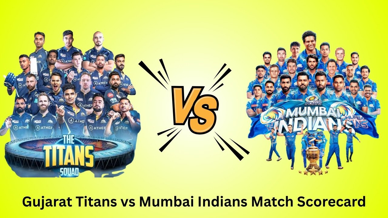 Gujarat Titans vs Mumbai Indians Match Scorecard