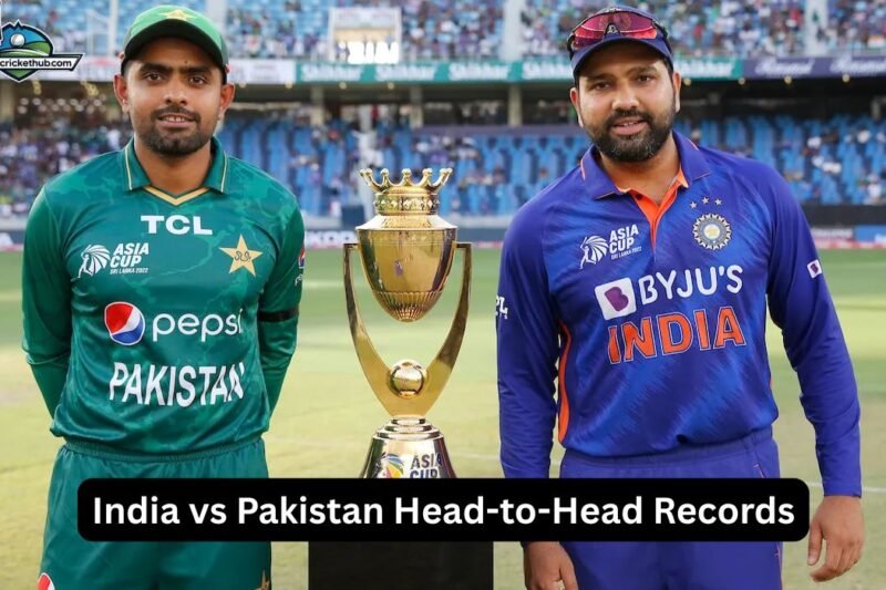 India vs Pakistan Head-to-Head Records