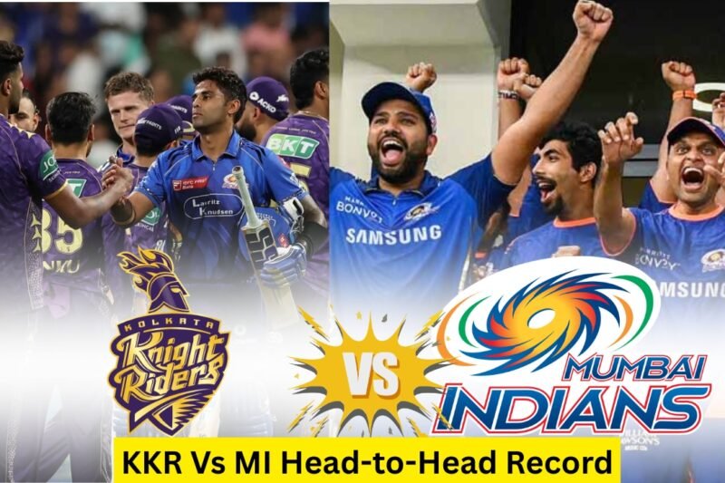 KKR Vs MI Head-to-Head in IPL, Records, Stats & Results