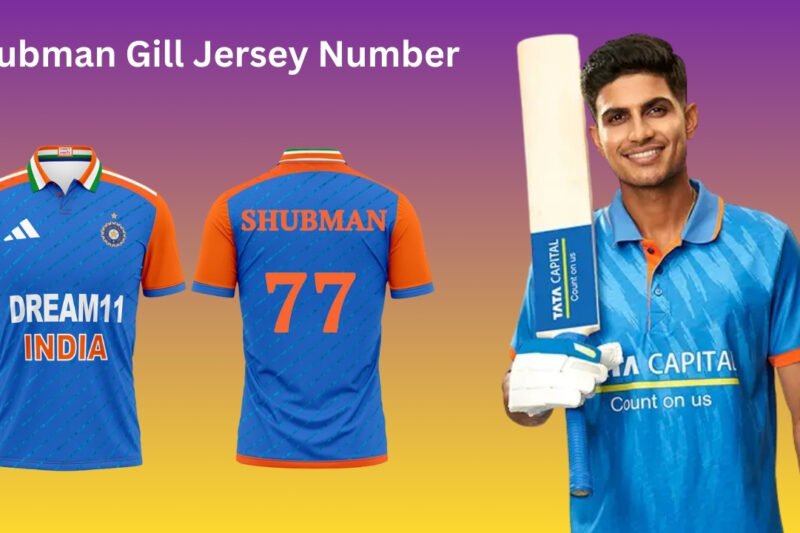 Shubman Gill Jersey Number: The Story Behind India’s Young Batting Star