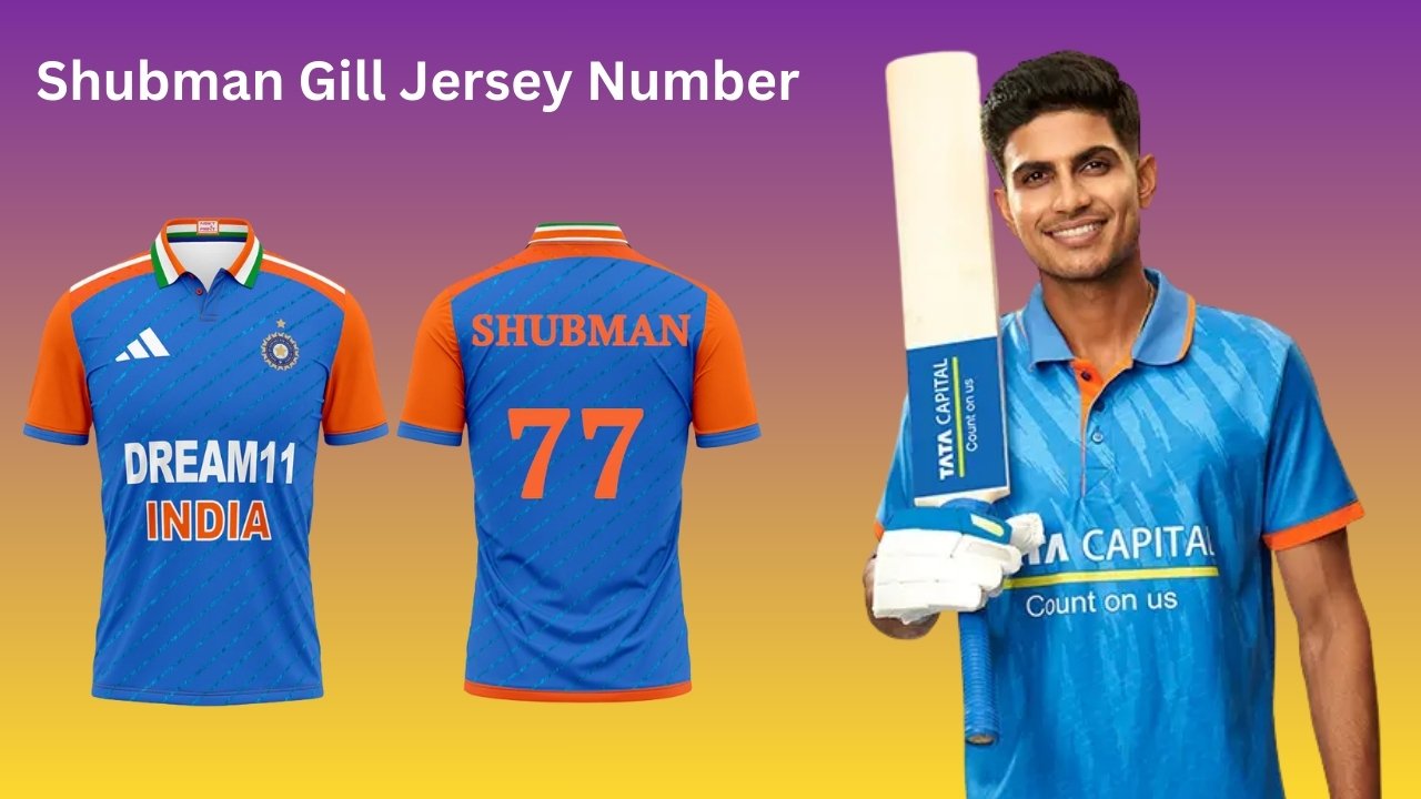 Shubman Gill Jersey Number