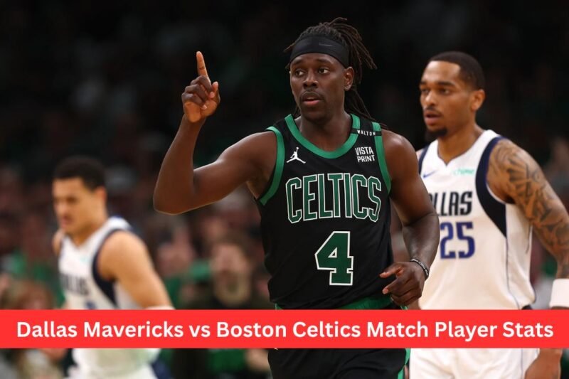 Dallas Mavericks vs Boston Celtics Match Player Stats
